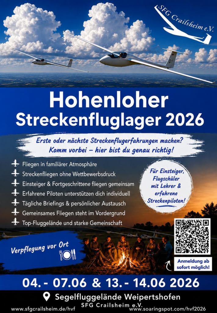 Hohenloher Streckenfluglager 2026
